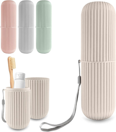 Portable Toothbrush Toothpaste Holder | Storage Case Box - Pak flow