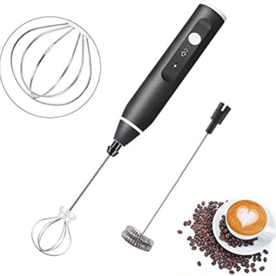 Rechargeable Electric Coffee Frother & Egg Beater | High-Speed Handheld Mixer with USB Charging - Pak flow