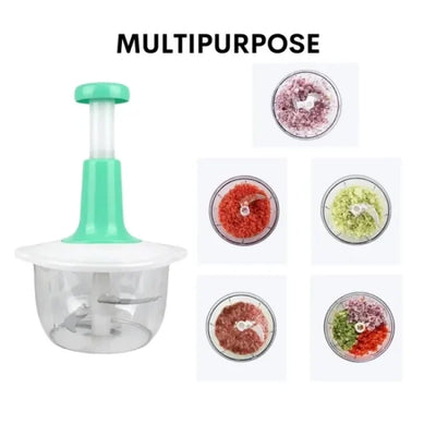 1.5 Liter | Manual Hand Push Chopper & Multifunctional Mixer - Pak flow