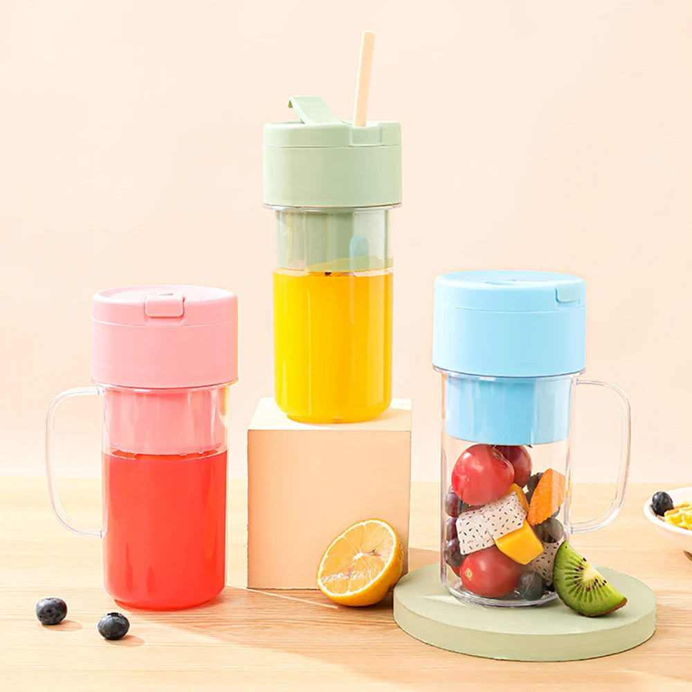 Crusher Juicer 2 In 1 Mini Portable USB Rechargeable High Quality 6 Blades - Pak flow