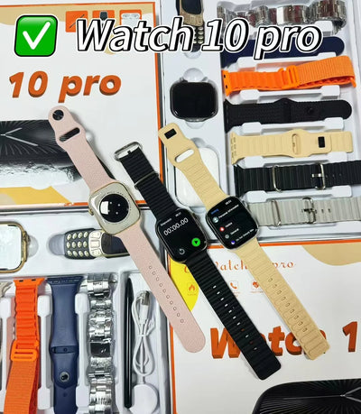 Smart Watch Ultra U.S.E | 9 8 in 1 Strap with Free Airpods - Pak flow