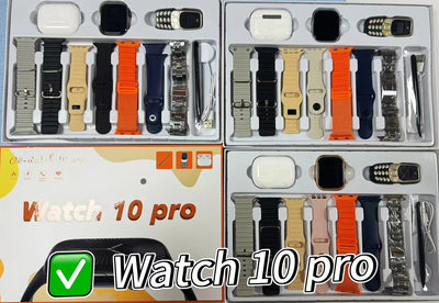 Smart Watch Ultra U.S.E | 9 8 in 1 Strap with Free Airpods - Pak flow