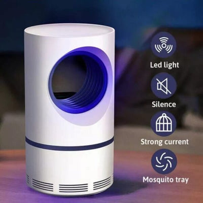 Portable USB Mosquito Killer Lamp - Safe, Silent & Chemical-Free - Pak flow