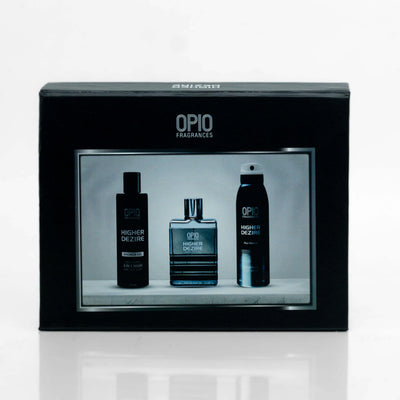 OPIO HIGHER DEZIRE 3-in-1 GIFTSET FOR MEN - Pak flow