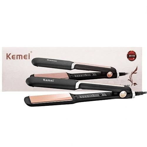 KEMEI KM-458 Professional Electric Hair Straightener Iron