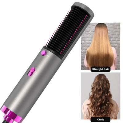 One Step Multifunctional Hot Air Comb Straightr 3 in 1