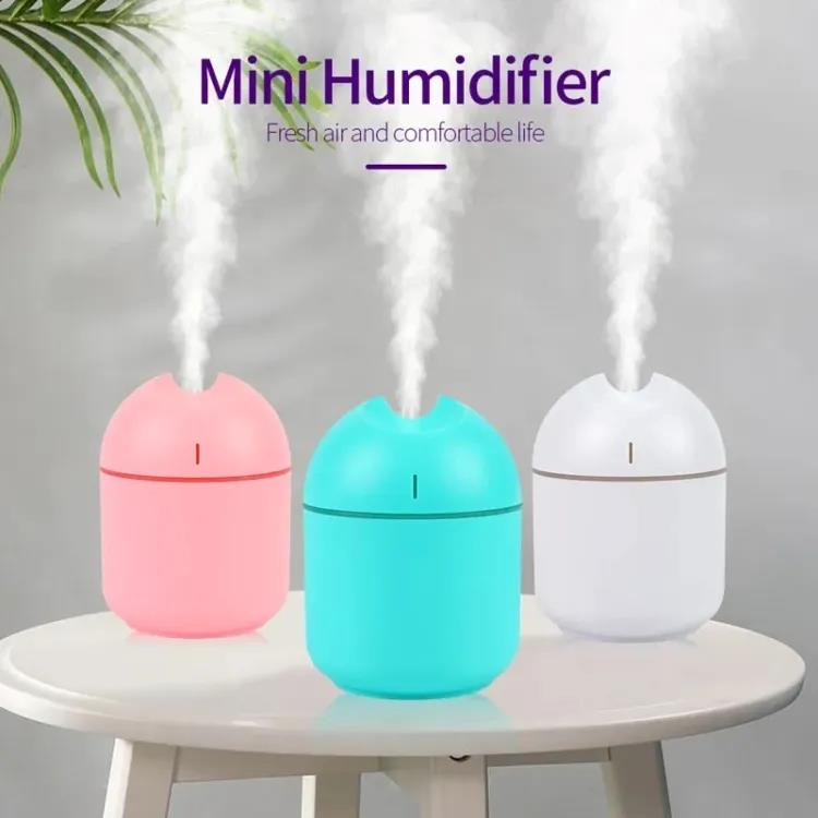 Humidifier With Warm Led Outline | USB Portable Air Humidifier | For Home, Office & Car Mist Air Fresheners - Pak flow