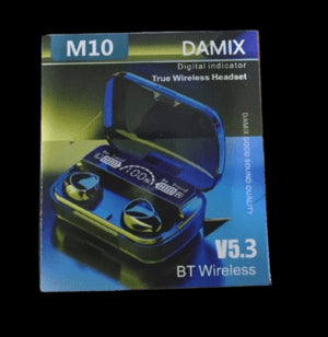 M10 Damix V 5.3 Bluetooth Wireless Headset - Pak flow